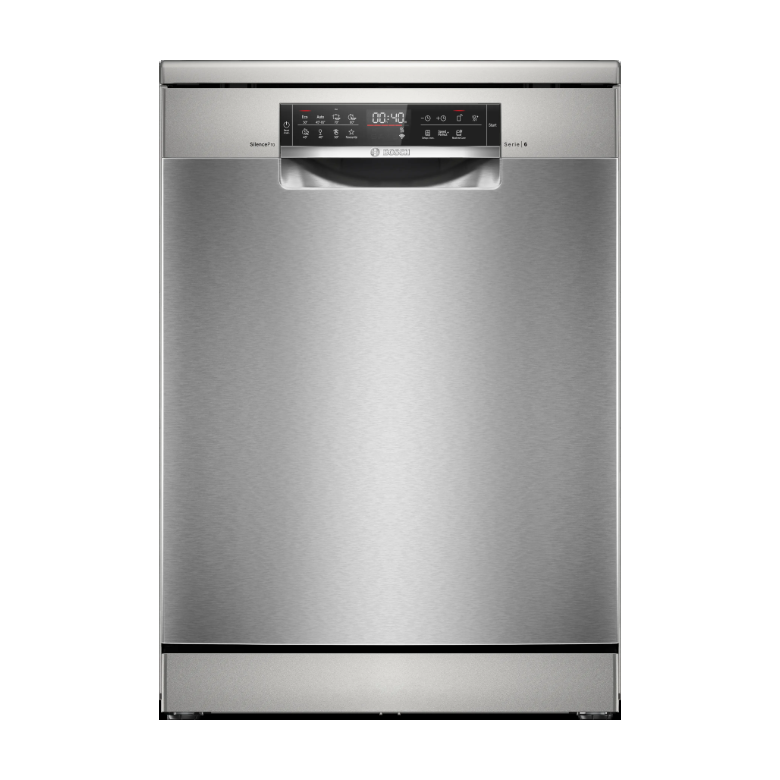 Bosch Serie 6 SMS6ECI13E Lavastoviglie 60 cm 14 Coperti Classe A Inox Home Connect