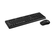 RAPOO 8150M Silent Combo Set Tastiera e Mouse Wireless Multimodale Bluetooth 5.0 Nero