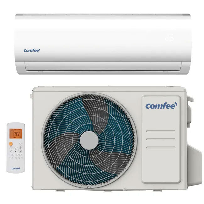 Comfee' CF-CFW09A Condizionatore Fisso, Monosplit, Inverter, 9000 Btu, Unità Interna E Esterna, Bianco