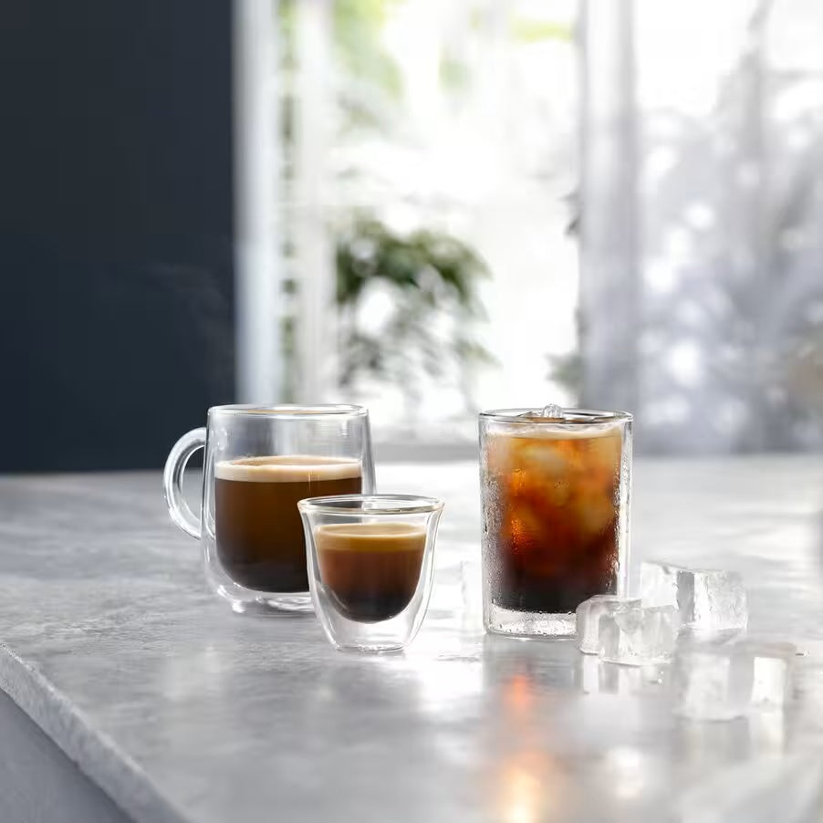 De’Longhi Macchina da Caffè Automatica Rivelia Start EXAM420.55.WXL 10 Bevande Bean Switch LatteCrema Hot Bianco