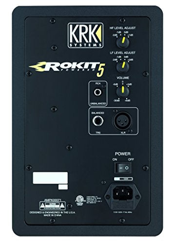 KRK ROKIT RP5 G3 speaker cassa monitor bi-amplificata studio DJ 50 watt rms New