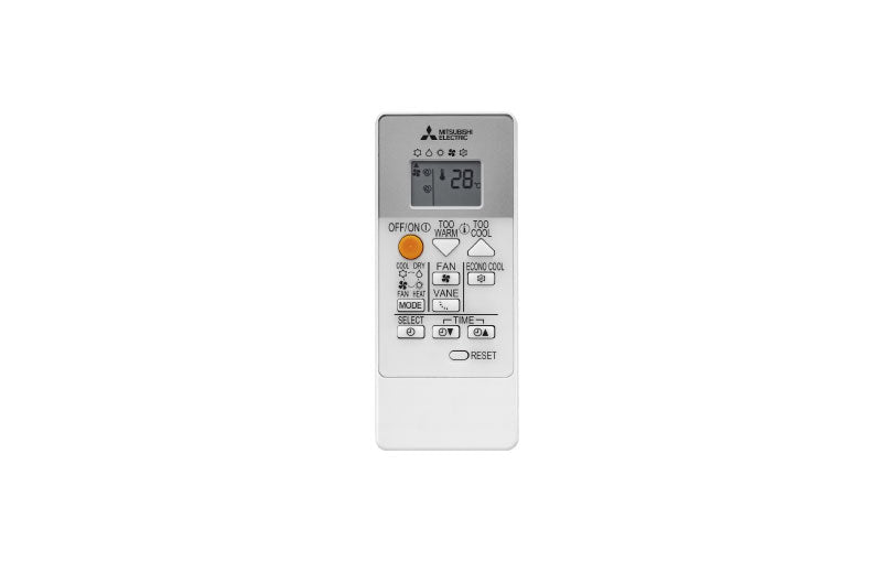 Mitsubishi Electric MSZ-HR50VF + MUZ-HR50VF Condizionatore Fisso, Inverter, Split System, Unità Interna E Esterna, Bianco