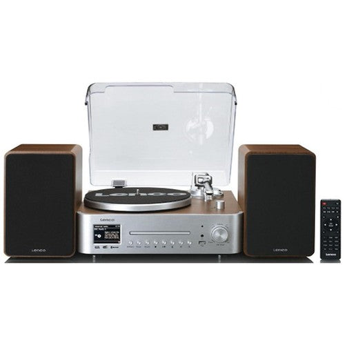LENCO  MC-860WDSI  Silver Giradischi Sistema All in One Bluetooth