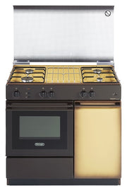 De Longhi SGGK854NED Smart Cucina Da Accosto CM86 4 Fuochi a Gas Marrone