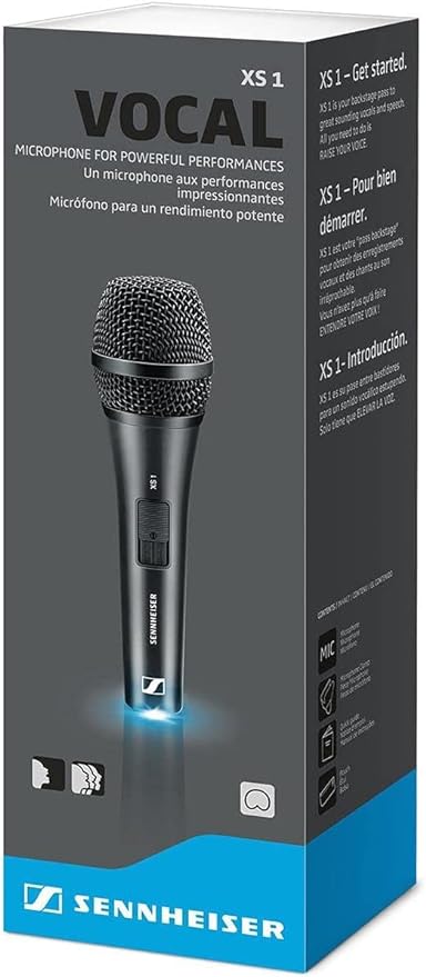 Sennheiser XS 1 Microfono dinamico portatile professionale Nero