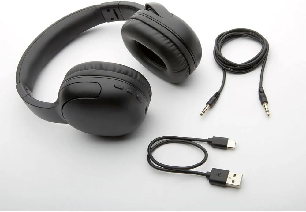 JVC HA-SG20BT Cuffie wireless Bluetooth GUMY, Olive Black