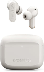 Urbanista Palo Alto True Wireless Earbuds Auricolari Bluetooth Con Cancellazione Adattiva Del Rumore Bianco