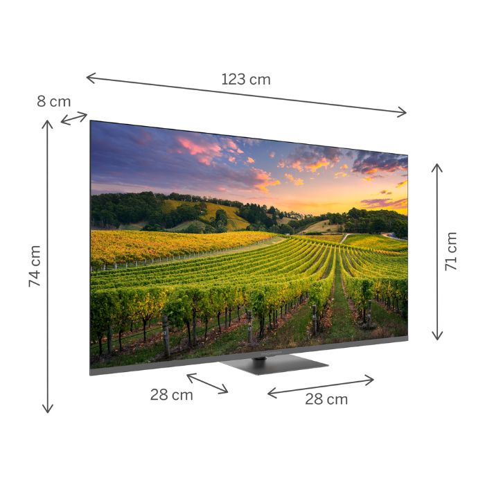 Thomson 55QG5C14 Televisione Smart TV 55 Pollici Qled Google TV