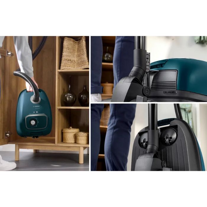 Bosh BGL41FAM1H Serie 4 Aspirapolvere con sacco ProFamily Blu