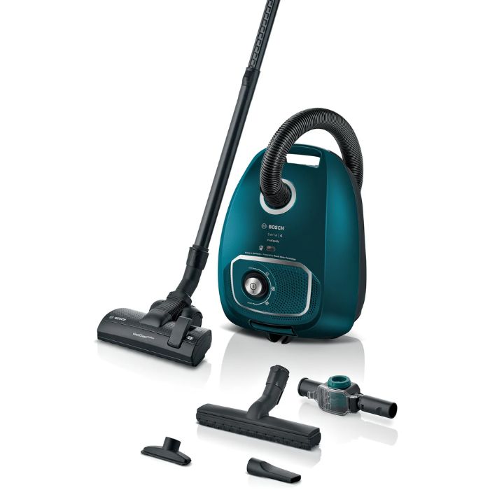 Bosh BGL41FAM1H Serie 4 Aspirapolvere con sacco ProFamily Blu