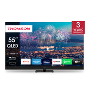 Thomson 55QG6C14 Televisione Smart TV 55 Pollici Qled 4K Ultra Hd Wi-fi Serie Q70