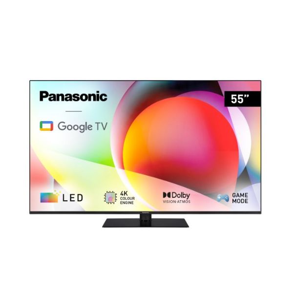 Panasonic TN-55W70AEZ Televisione Smart TV 55 Pollici Led 4K Ultra Hd Wi-fi Nero