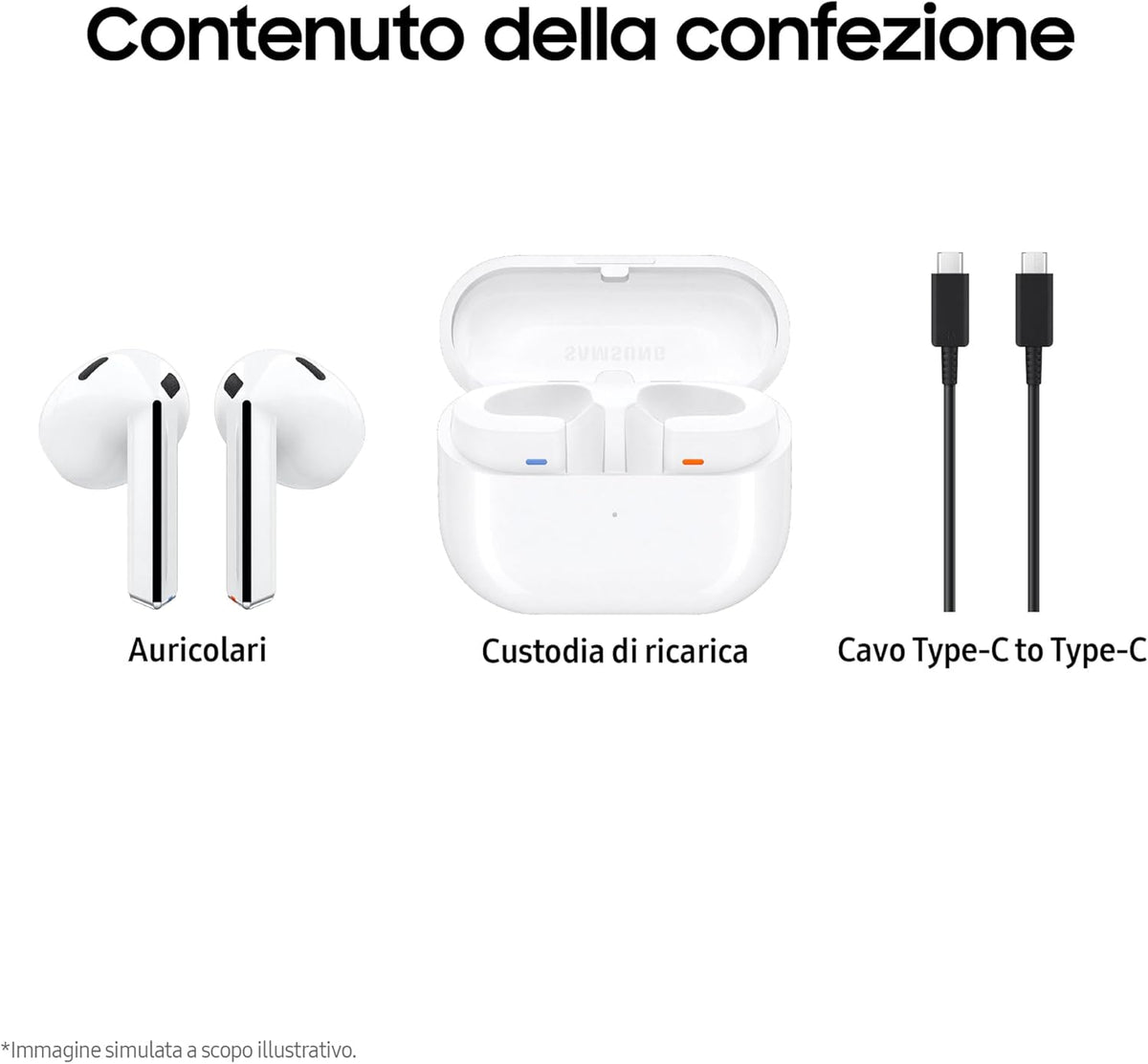 Samsung Galaxy Buds3 Auricolari True Wireless
