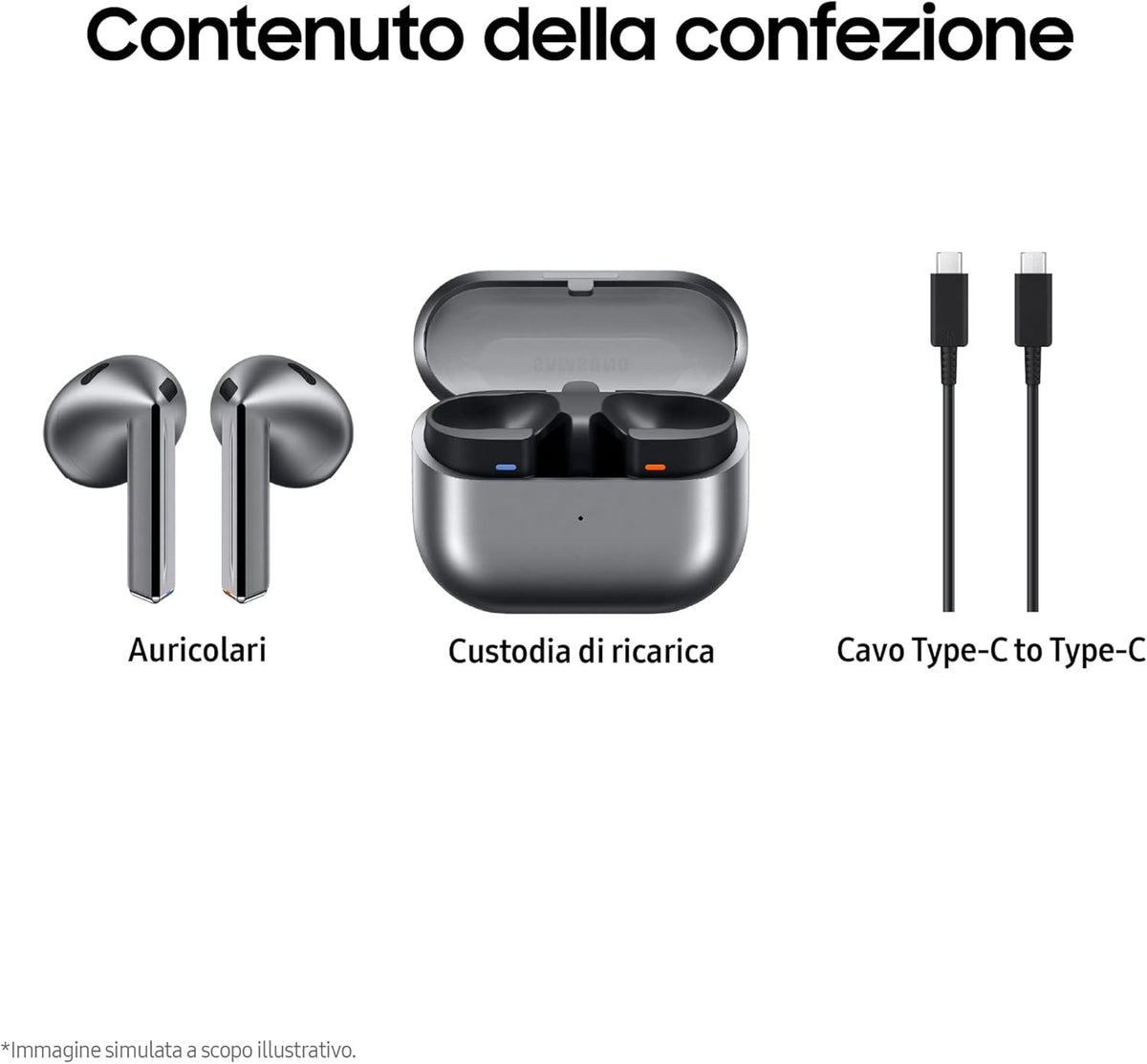Samsung Galaxy Buds3 Auricolari True Wireless
