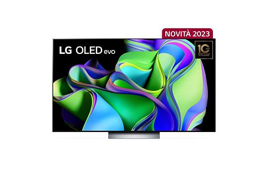 LG OLED evo 65'' Serie C3 OLED65C34LA, TV 4K, 4 HDMI, SMART TV