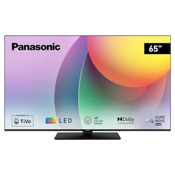 Panasonic TB-65W60AEZ Televisione Smart TV 65 Pollici Led 4K Ultra Hd Wi-fi Nero
