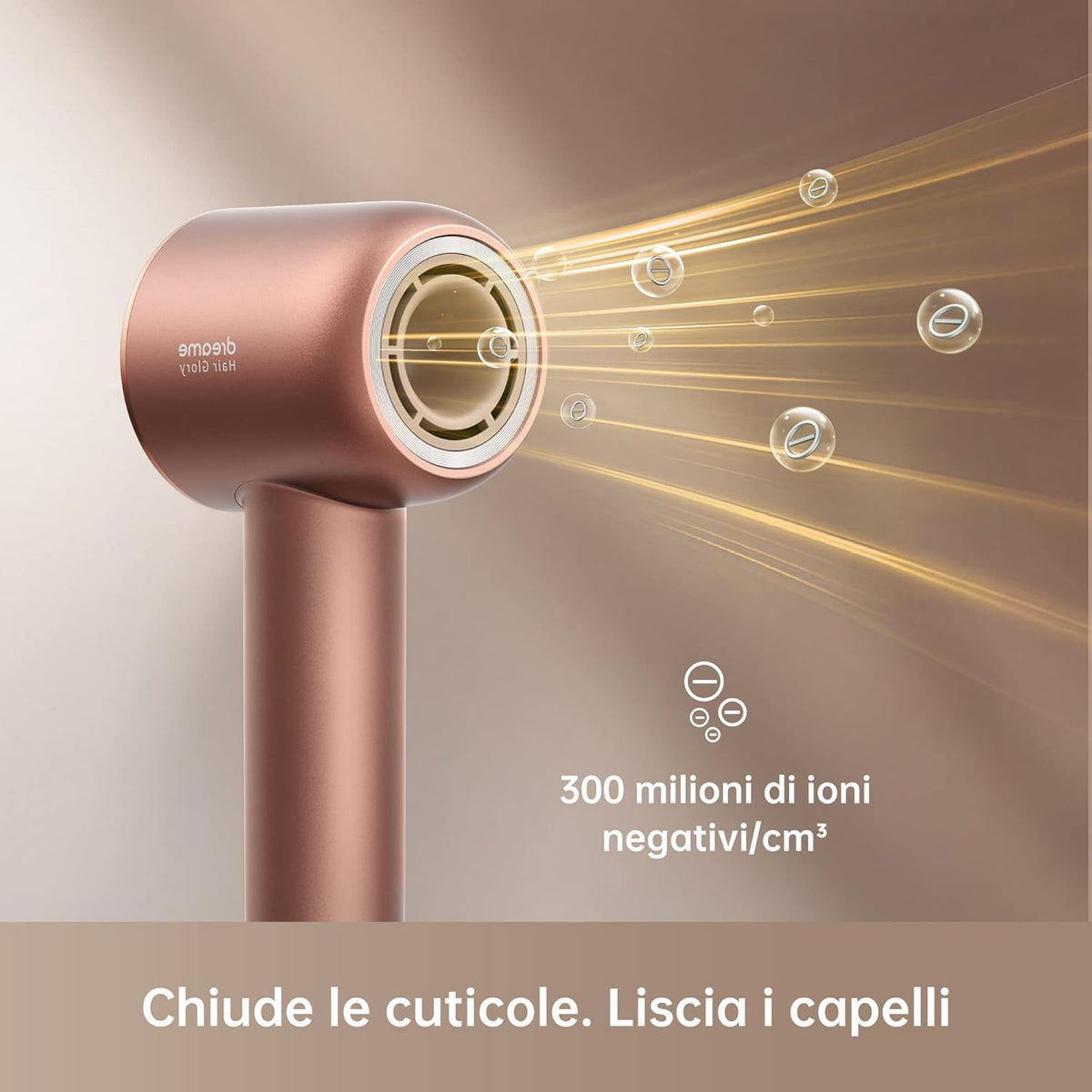 Dreame Hair Glory asciuga capelli Rosa