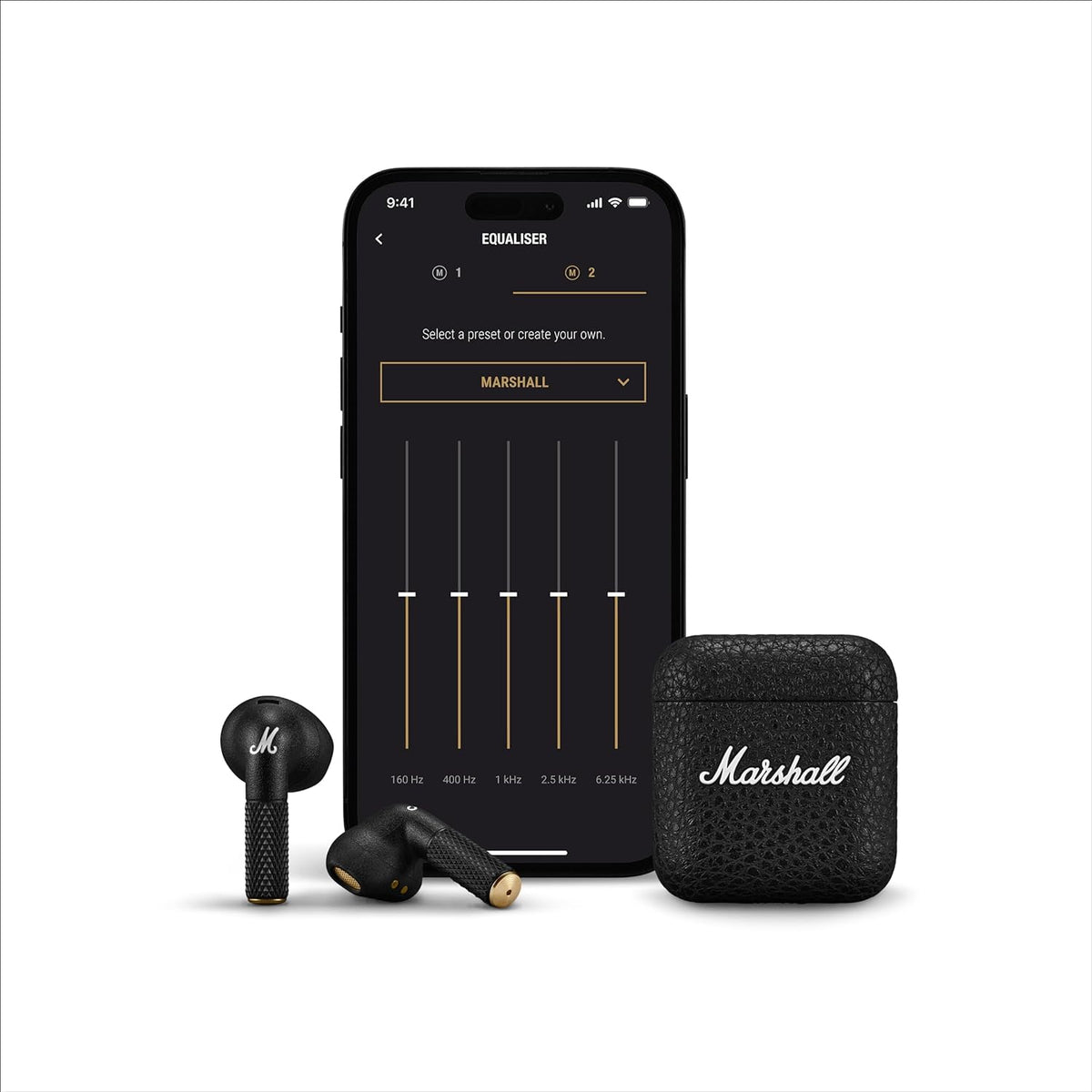 Marshall Minor IV TWS Black Cuffie True Wireless