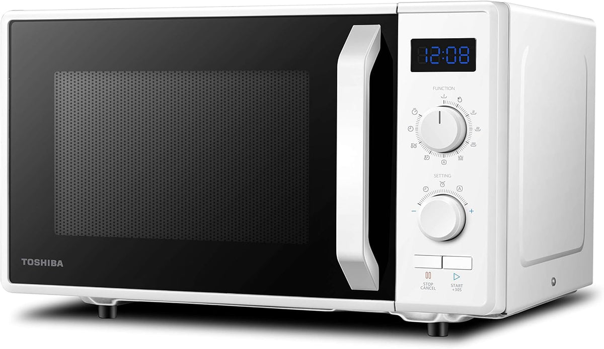 Toshiba MW2-AG23P(WH) 3-in-1 Forno a Microonde con Grill 1050W Cottura combinata 23 L