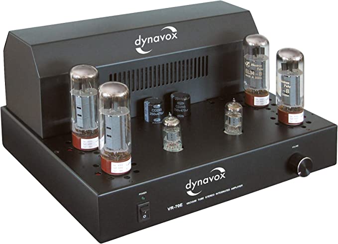 Dynavox VR70 E II Amplificatore a Valvole Nero E2