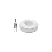 Cavo Tv Matassa 100 Metri Per Antenna Digitale Terrestre O Parabola Satellitare Impianto