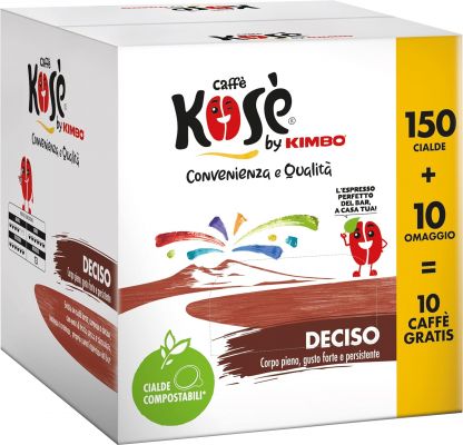Kimbo 150 Cialde da caffe Kosé deciso Espresso [014311]