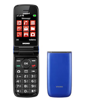 Brondi Maxy Flipattivo Telefono Cellulare Blu