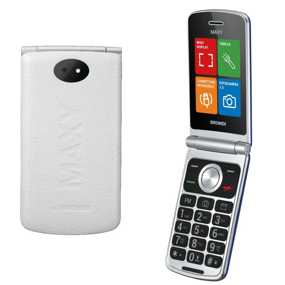 Brondi Cellulare Maxy White