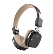 Trevi Cuffie Wireless HE 800 AB Marrone Bluetooth 5.3 ANC AUX-IN