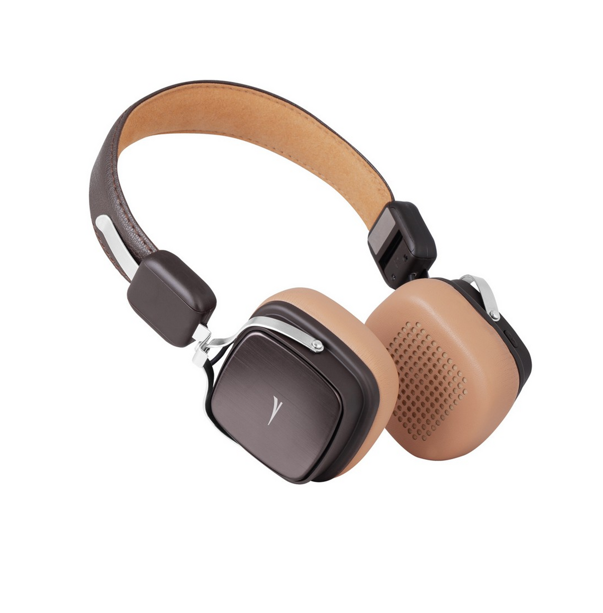 Trevi Cuffie Wireless HE 800 AB Marrone Bluetooth 5.3 ANC AUX-IN