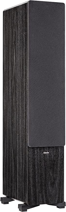 Indiana Line Tesi 661 N Colore Nero Rivere Coppia Casse Pavimento 30-160W 3 vie Bass Reflex