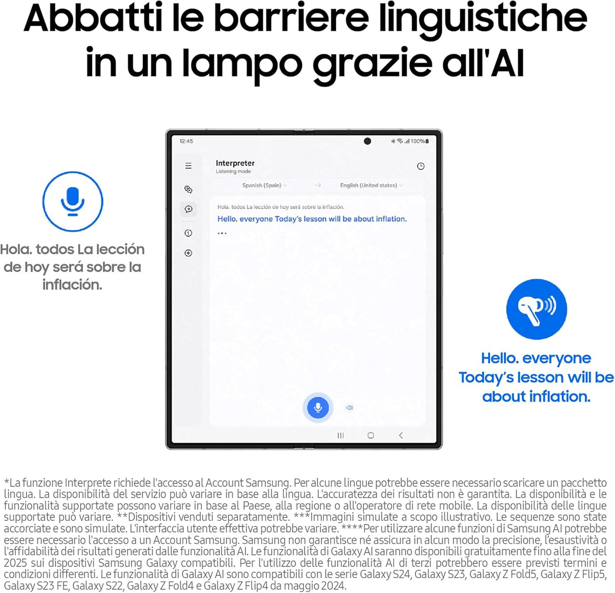 Samsung Galaxy Buds3 Auricolari True Wireless