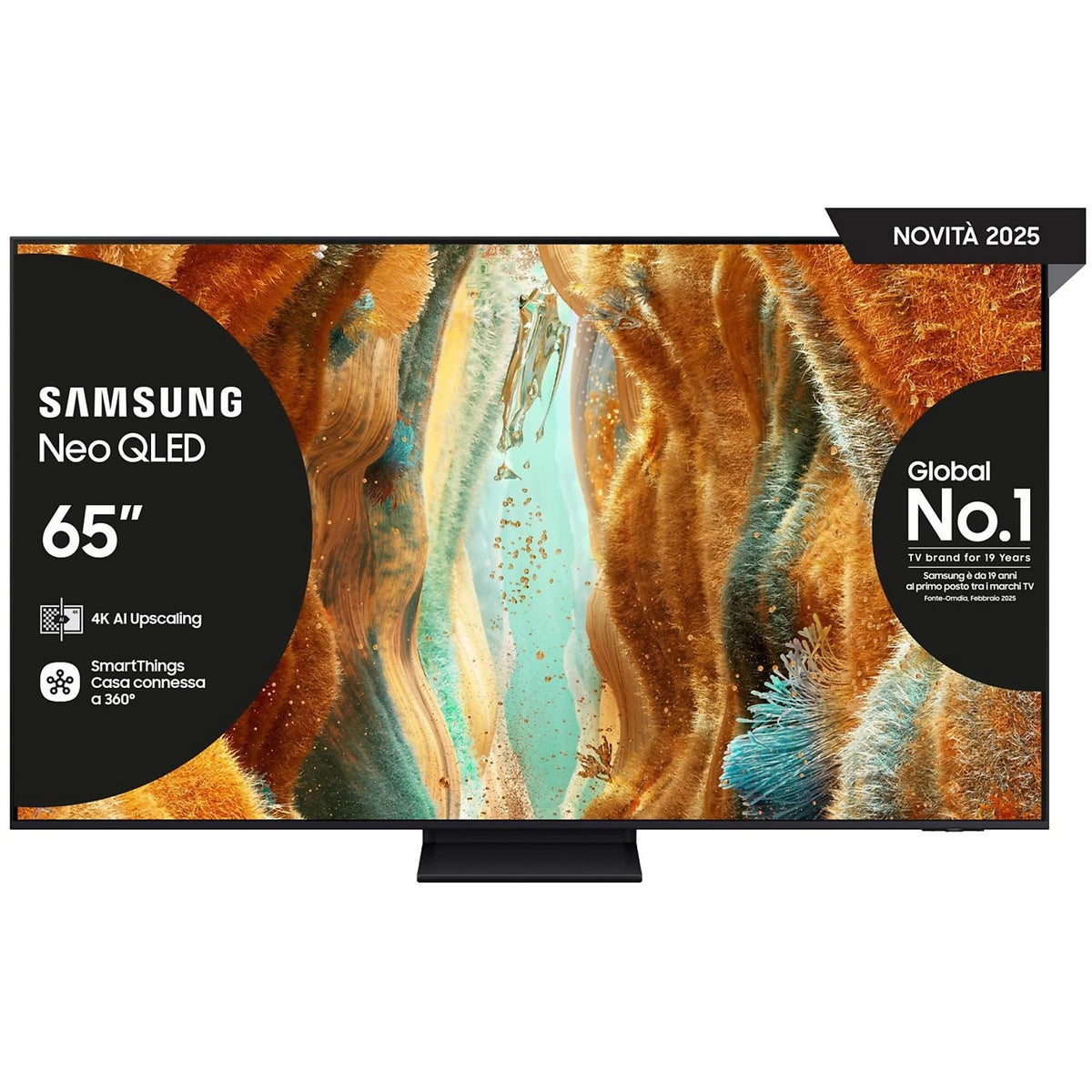 Samsung Smart TV 65" QE65QN70FAUXZT Neo QLED 4K Mini LED 2025