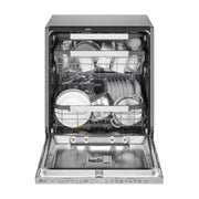 LG DB476TXSW Lavastoviglie da Incasso 14 Coperti Classe A con Premium Rack per Calici