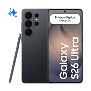 Samsung Galaxy S26 Ultra Smartphone AI, 256GB, Privacy Display integrato, Processore potente, Assistente Foto, Camera 200 MP, 5000 mAh, Black