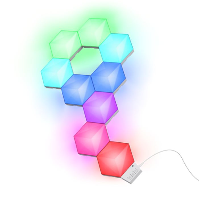 GXT 902 VYBZ Pannelli luminosi esagonali RGB Bianco