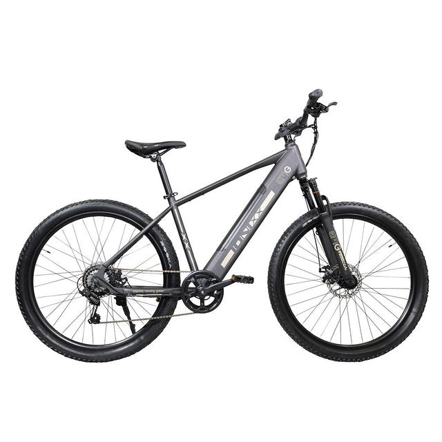 EMG E-Bike Mountain Bike Ionixx 27,5" 250 W 36 V 10,4 Ah Autonomia fino a 60 km Shimano 7 Velocità Grigio