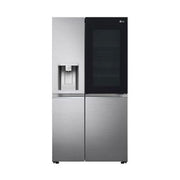 LG GSXV91PZAE frigorifero side-by-side Libera installazione 635 L E Nero, Acciaio inossidabile