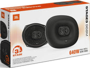 JBL Altoparlanti Auto Stage3 968M 6x9" 3 Vie Coassiali 80 W RMS 640 W Picco 4 Ohm