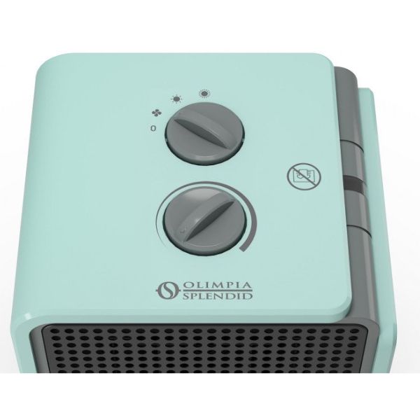 Splendido Caldo Cubic 99268 Termoventilatore Ceramico Compatto Sicuro