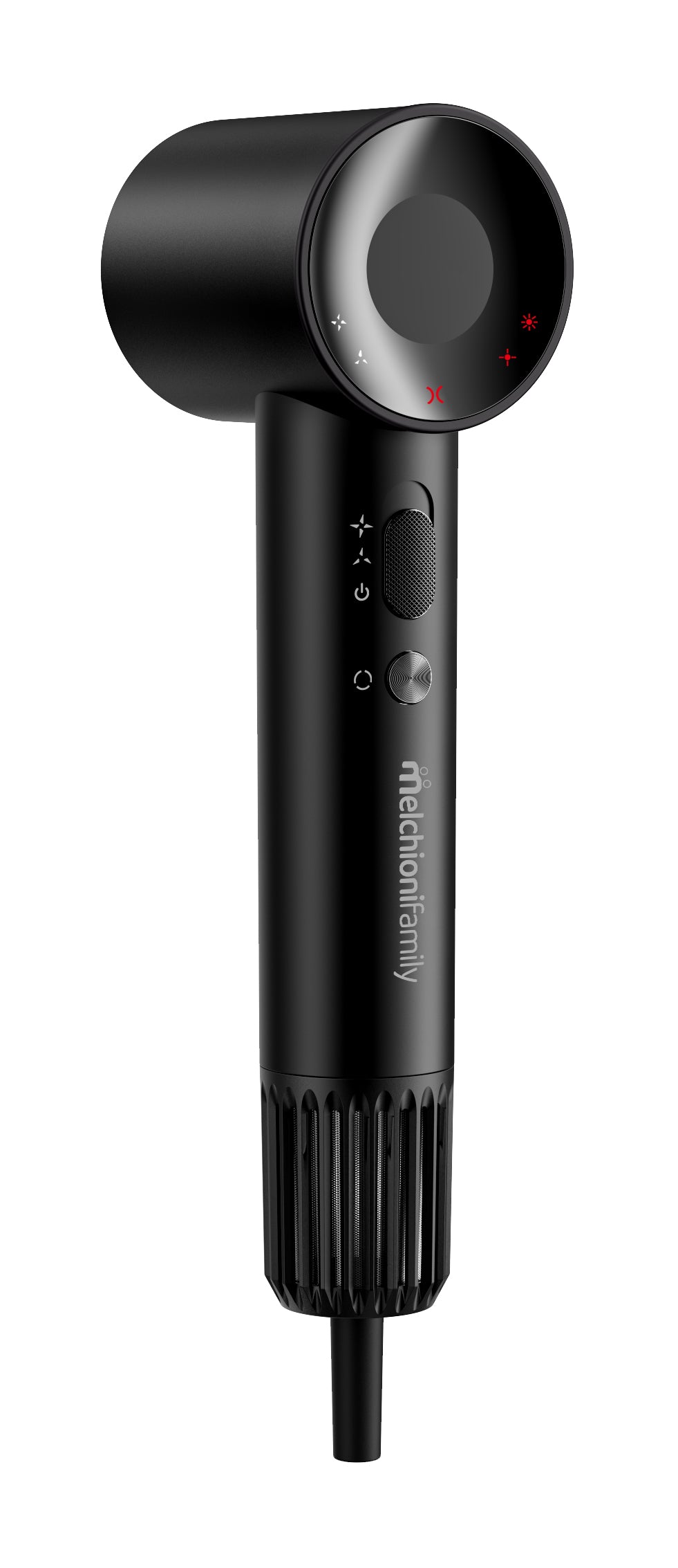 Melchioni Family Crystal Style asciugacapelli leggero  tecnologia avanzata per proteggere i capelli