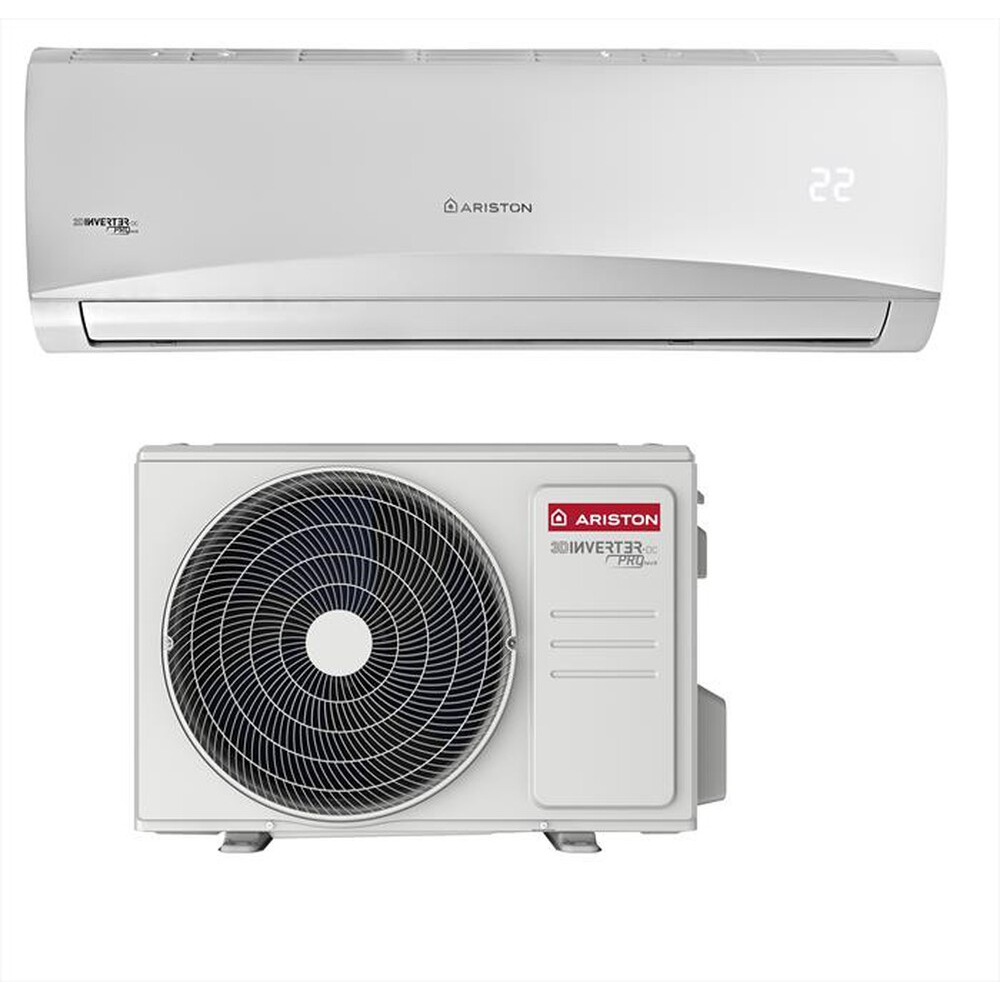 Ariston KIT PRIOS R32 C 50 MUD0PRIOS R32 50 UD0 Condizionatore Fisso, Unità Esterna E Unità Interna, Inverter, Bianco