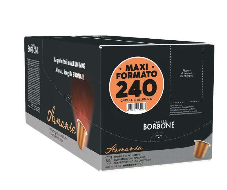 Borbone Caffè Armonia 240 Capsule per Nespresso