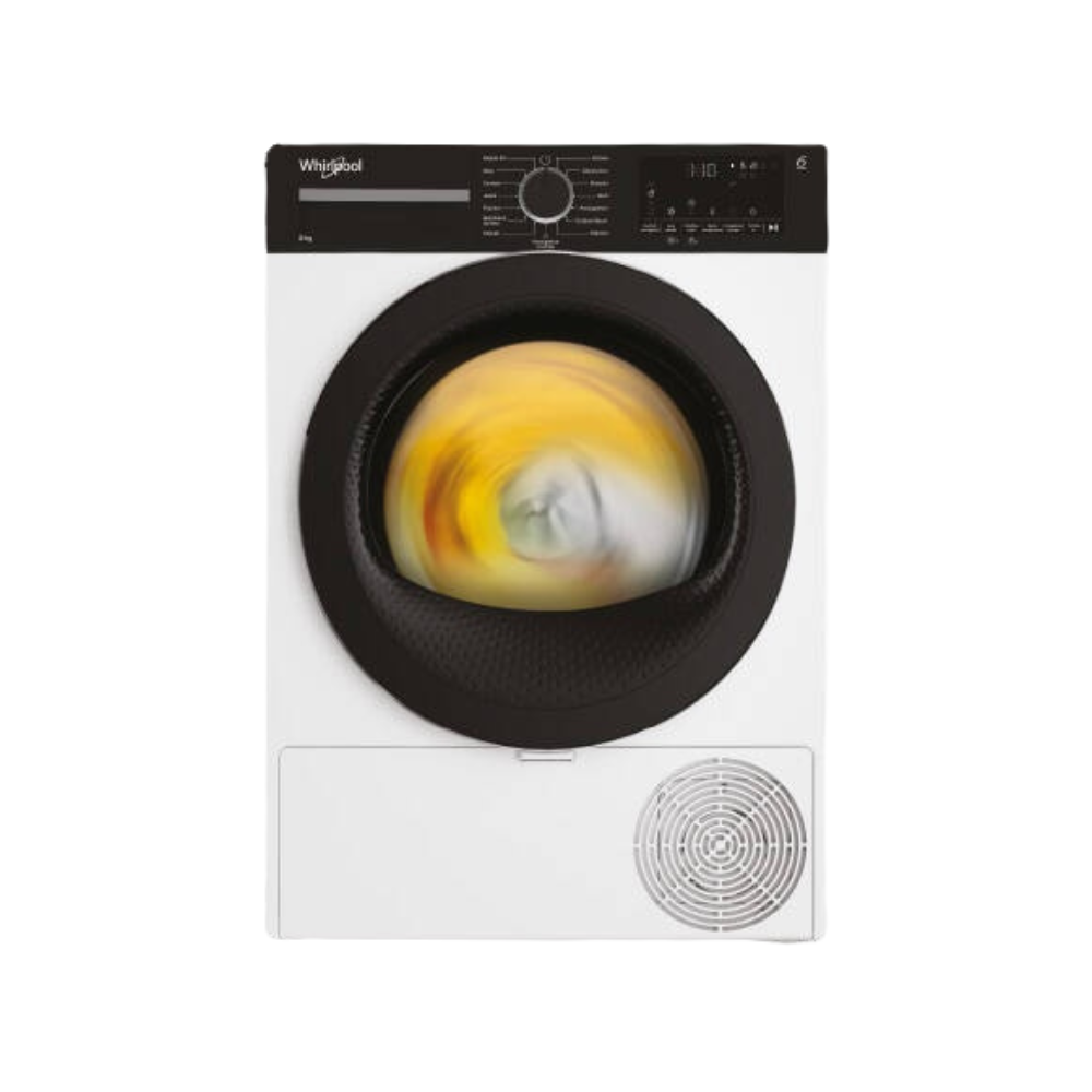Whirlpool C WD 96M WBS IT Asciugatrice A Libera Installazione 9 Kg, Pompa Di Calore, Tecnologia Precision Dry, OptiSense, Classe A, Bianco