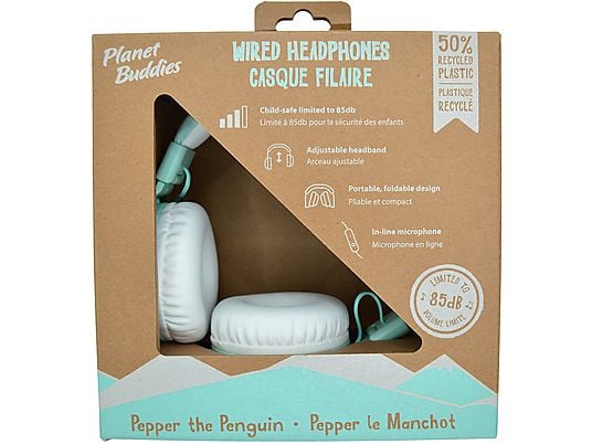 Urbanista Planet Buddies Penguin Cuffie per Bambini On Ear Cablate