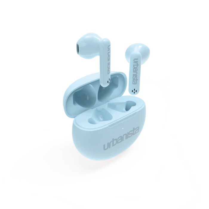 Urbanista Austin Auricolari Bluetooth Assistente Vocale Comandi Touch Skylight Blue Azzurro