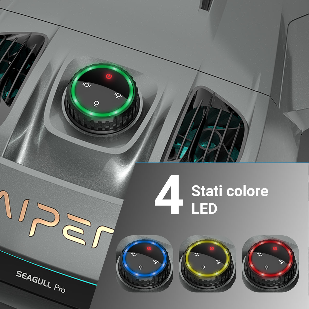 Aiper Seagull Pro Robot Pulisci Piscina a batteria