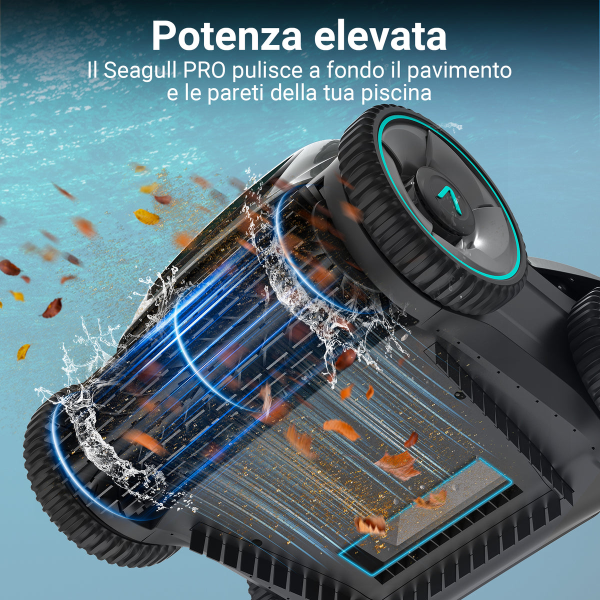Aiper Seagull Pro Robot Pulisci Piscina a batteria