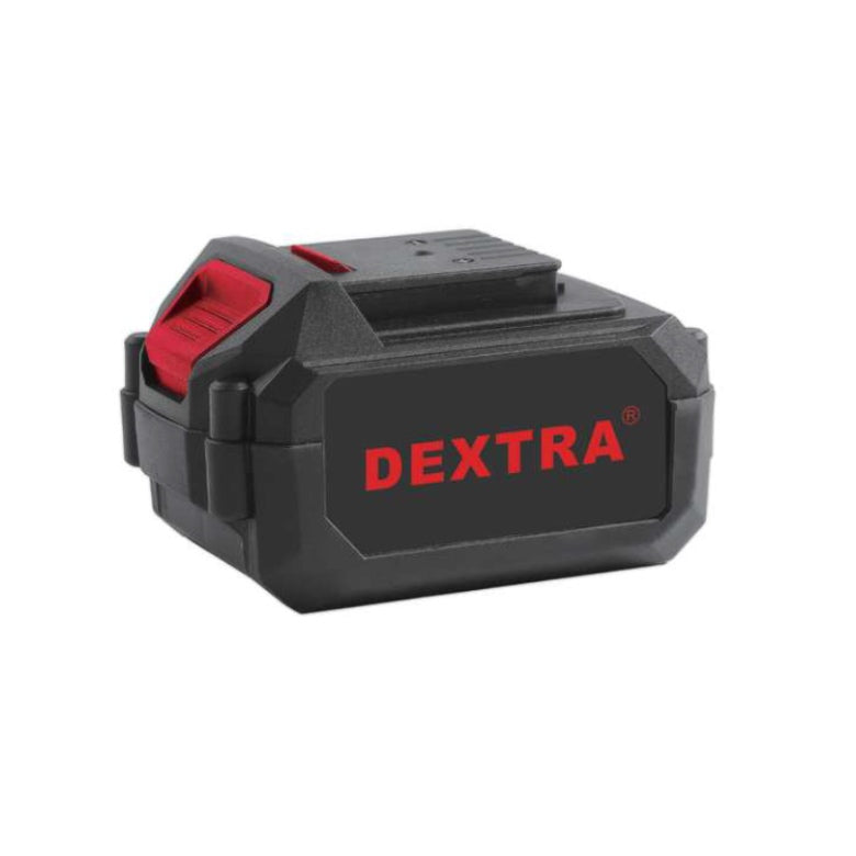 DEXTRA Batteria agli Ioni di Litio 20 V 4,0 Ah PLBP-018A10-2P per Utensili a Batteria
