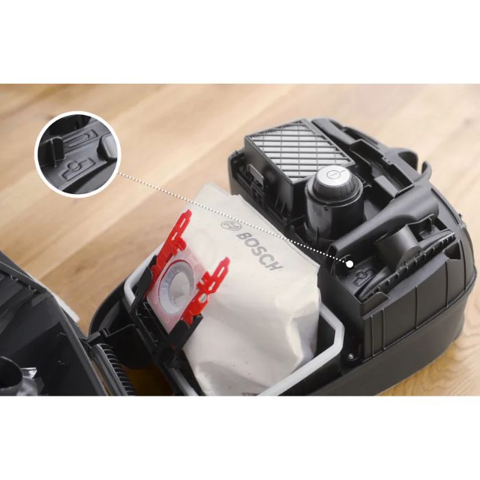 Bosch BGB41POW1 Serie 4 Aspirapolvere con Sacco Propower Nero